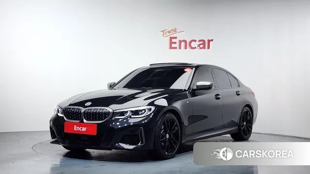 BMW 3 Series (G20) 2022 Черный из Кореи