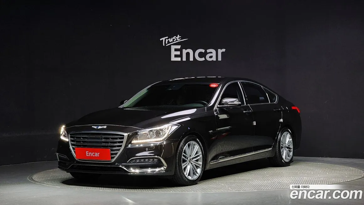 Genesis G80 2018 Черный из Кореи