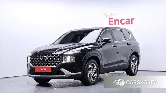 Hyundai The New Santa Fe 2022 Черный из Кореи