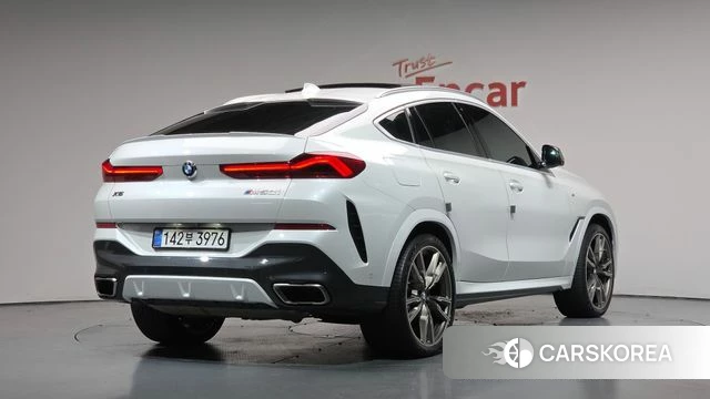 BMW X6 (G06) 2022 Белый из Кореи