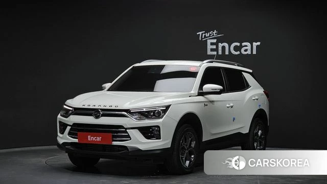 Ssangyong Beautiful Korando 2020 Белый из Кореи