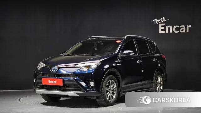 Toyota RAV4 2018 Синий из Кореи