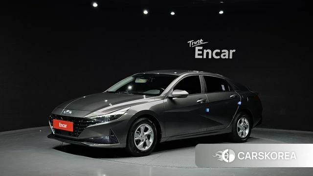 Hyundai Avante (CN7) 2022 Серый из Кореи
