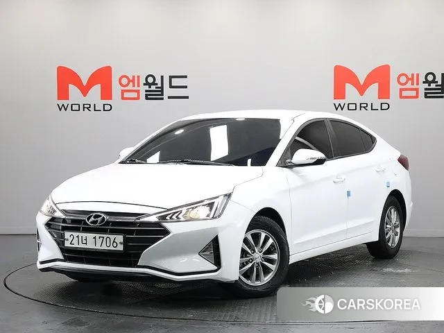 Hyundai The New Avante AD 2018 Белый из Кореи