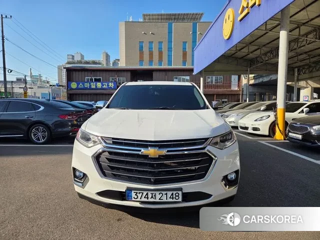 Chevrolet (GM Daewoo) Traverse 2020 Белый из Кореи