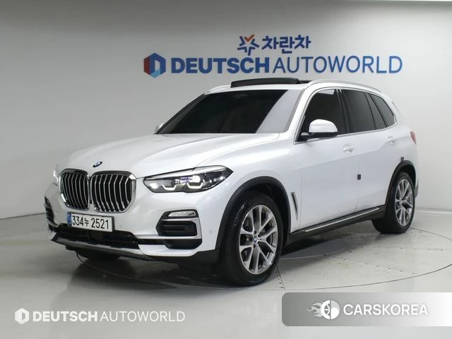 BMW X5 (G05) 2021 Белый из Кореи