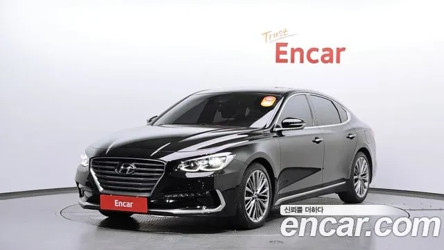 Hyundai Grandeur IG 2018 Черный из Кореи