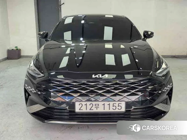 Kia K8 Hybrid 2022 Черный из Кореи