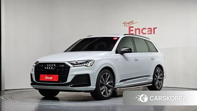 Audi Q7 (4M) 2023 Белый из Кореи