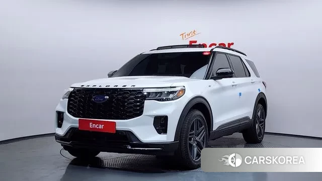 Ford Explorer 6th Generation 2024 Белый из Кореи