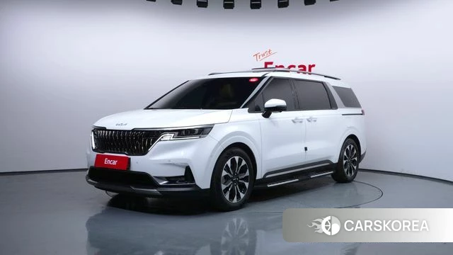 Kia Carnival 4th generation 2022 Белый из Кореи