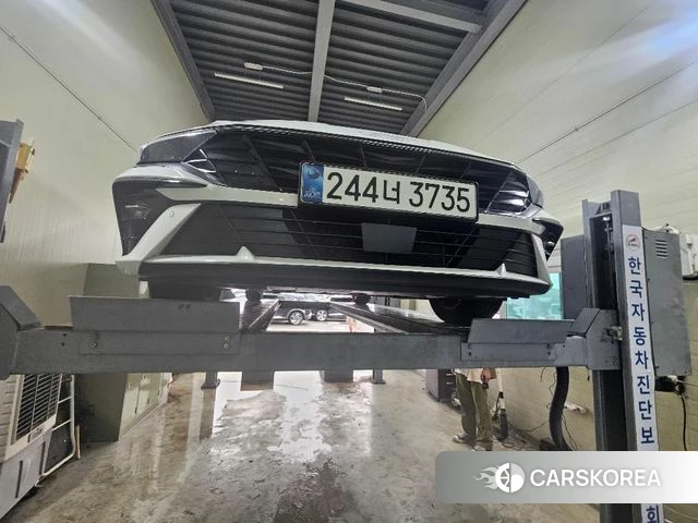 Hyundai The New Avante (CN7) 2025 Белый из Кореи