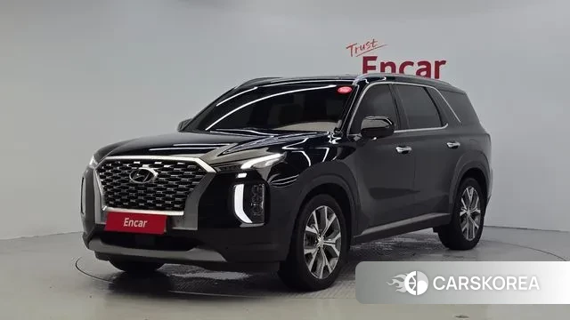 Hyundai Palisade 2021 Черный из Кореи