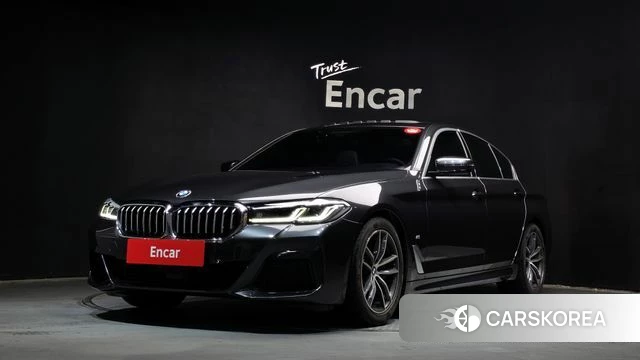 BMW 5 Series (G30) 2022 Серый из Кореи