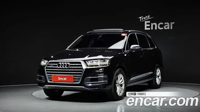 Audi Q7 (4M) 2019 Черный из Кореи