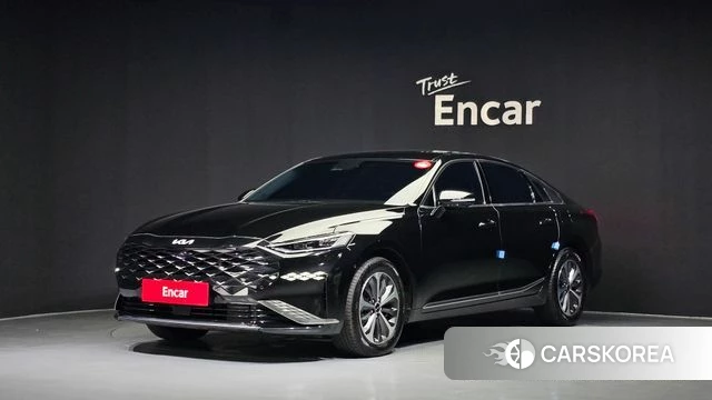 Kia K8 Hybrid 2023 Черный из Кореи