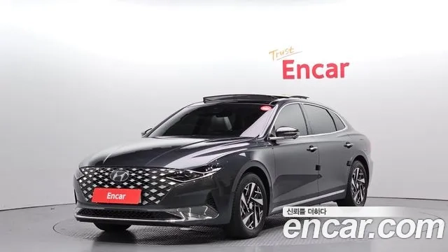 Hyundai The New Grandeur IG Hybrid 2022 Серый из Кореи