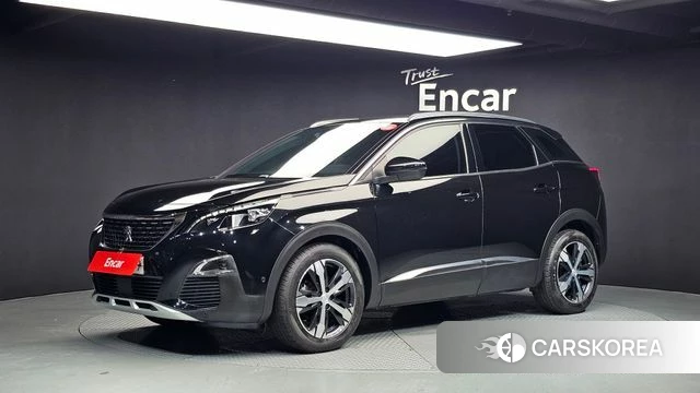 Peugeot 3008 second generation 2019 Черный из Кореи