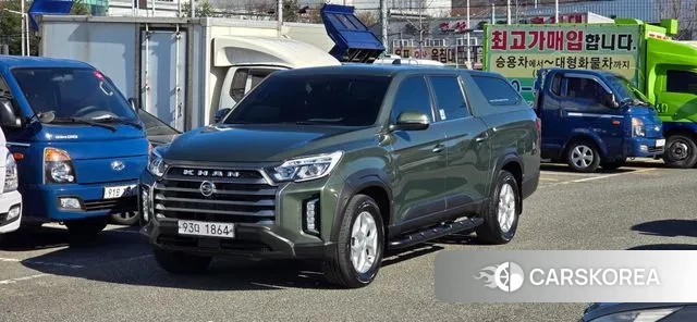 Ssangyong The New Rexton Sports Cannes 2021 Светло-зеленый из Кореи