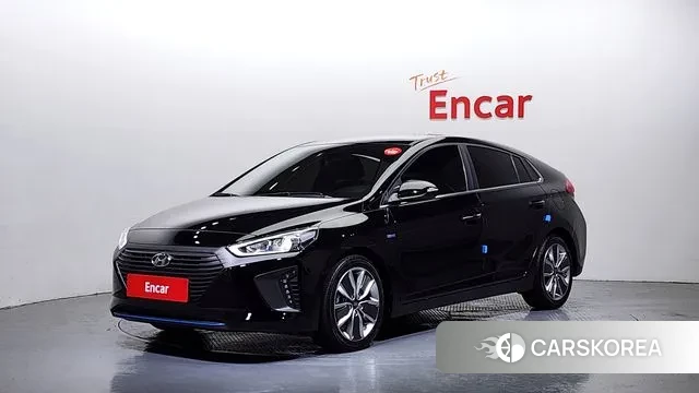 Hyundai Ionic Hybrid 2018 Черный из Кореи
