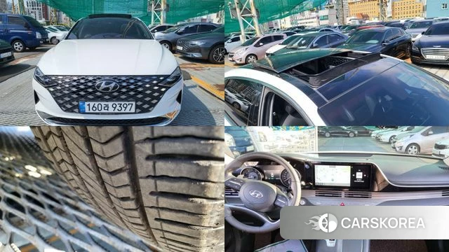 Hyundai The New Grandeur IG 2022 Белый из Кореи