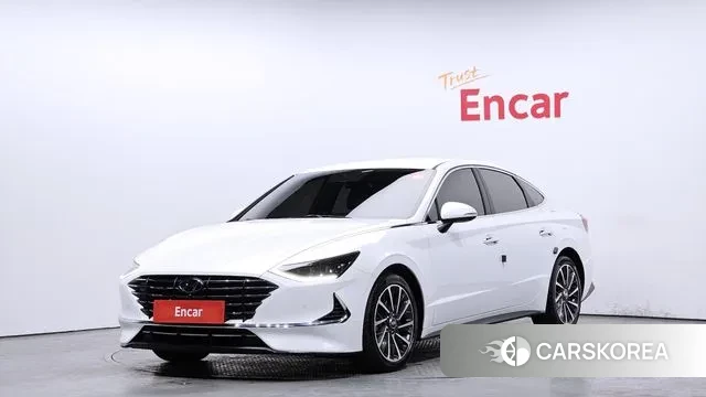 Hyundai Sonata (DN8) 2019 Белый из Кореи