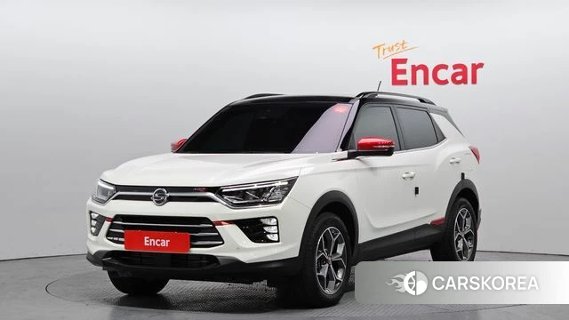 Ssangyong Beautiful Korando 2022 Белый из Кореи