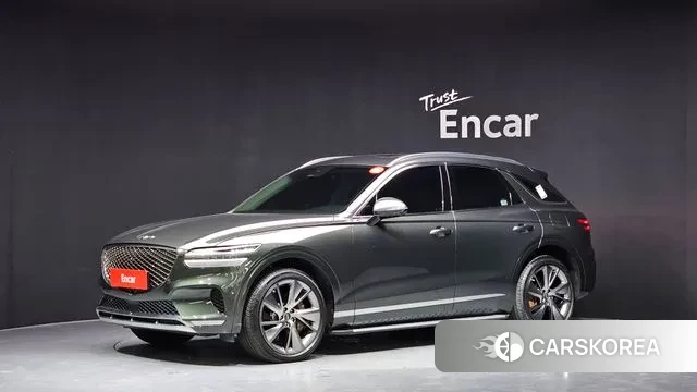 Genesis GV70 2024 Темно-зеленый из Кореи