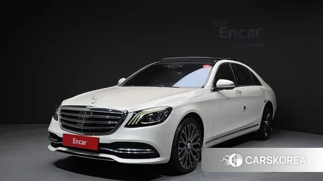 Mercedes-Benz S-Class W222 2020 Белый из Кореи