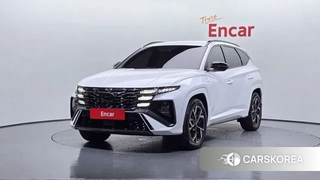 Hyundai The New Tucson Hybrid (NX4) 2024 Белый из Кореи