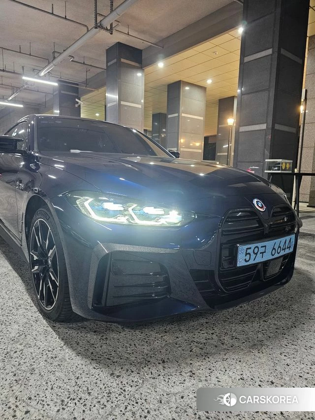 BMW i4 2022 Синий из Кореи