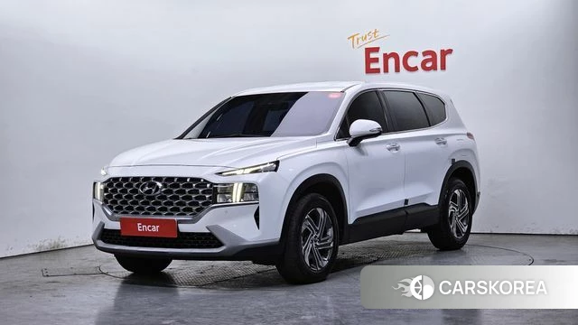 Hyundai The New Santa Fe 2021 Белый из Кореи