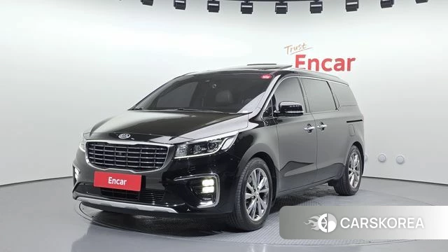 Kia The New Carnival 2019 Черный из Кореи