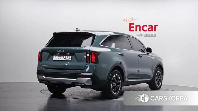 Kia The New Sorento 4th Generation 2024 Зеленый из Кореи