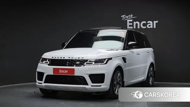 Land Rover Range Rover Sport 2nd Generation 2019 Белый из Кореи