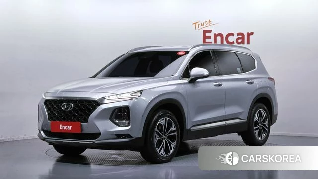 Hyundai Santa Fe TM 2018 Серый из Кореи