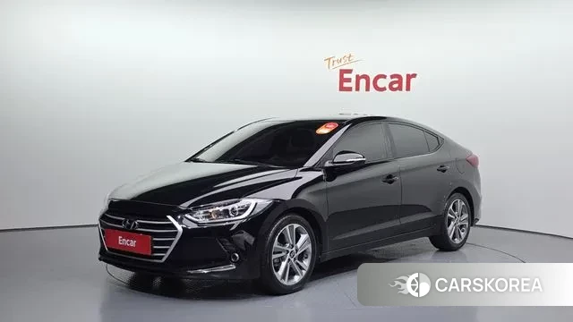 Hyundai Avante AD 2018 Черный из Кореи