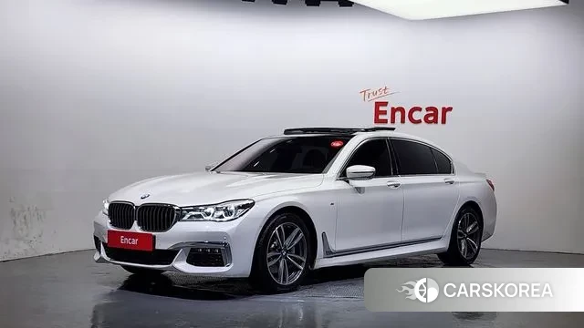 BMW 7 Series (G11) 2018 Белый из Кореи