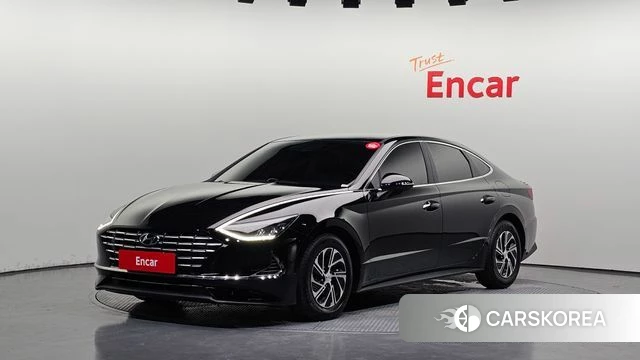 Hyundai Sonata Hybrid (DN8) 2020 Черный из Кореи