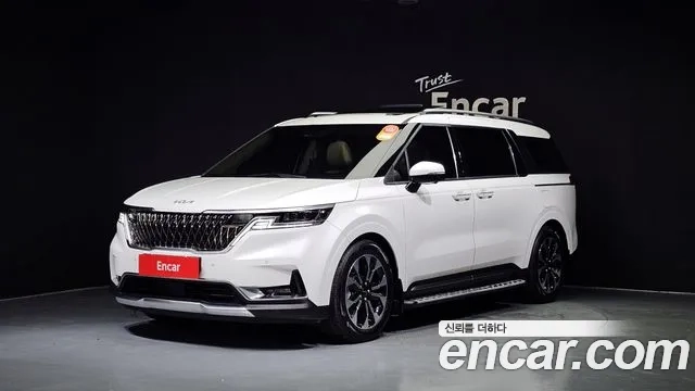 Kia Carnival 4th generation 2021 Белый из Кореи