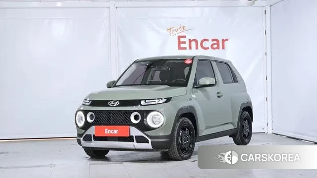 Hyundai Casper 2022 Темно-зеленый из Кореи