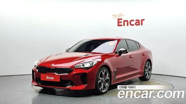 Kia Stinger 2019 Красный из Кореи