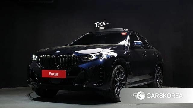 BMW X6 (G06) 2025 Черный из Кореи