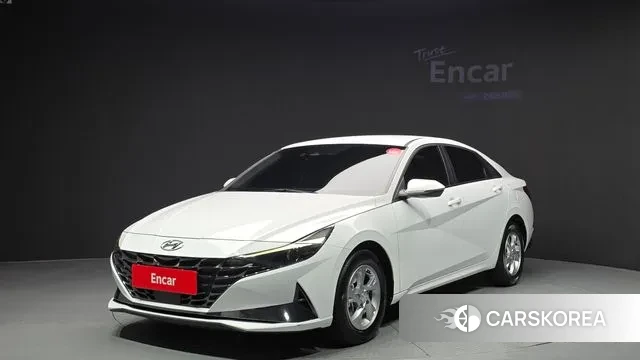 Hyundai Avante (CN7) 2022 Белый из Кореи