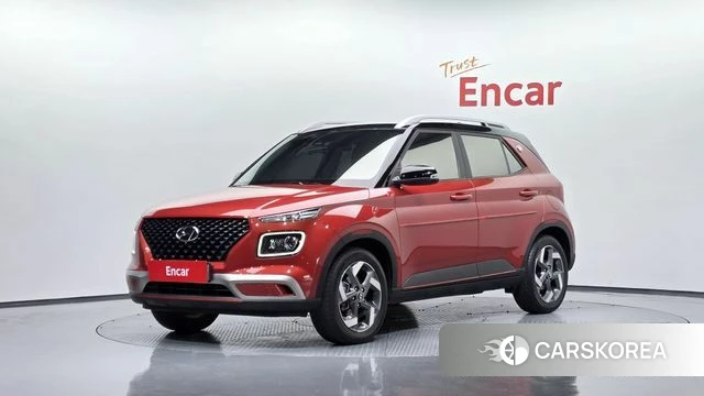 Hyundai Venue 2021 Красный из Кореи