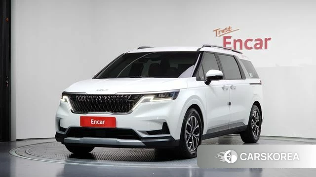 Kia Carnival 4th generation 2021 Белый из Кореи
