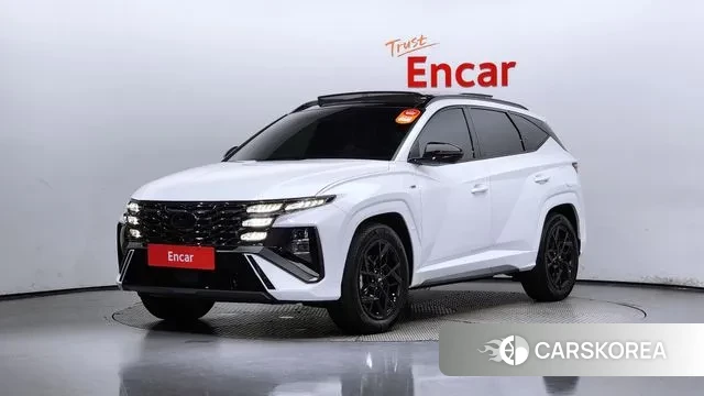 Hyundai The New Tucson Hybrid (NX4) 2024 Белый из Кореи