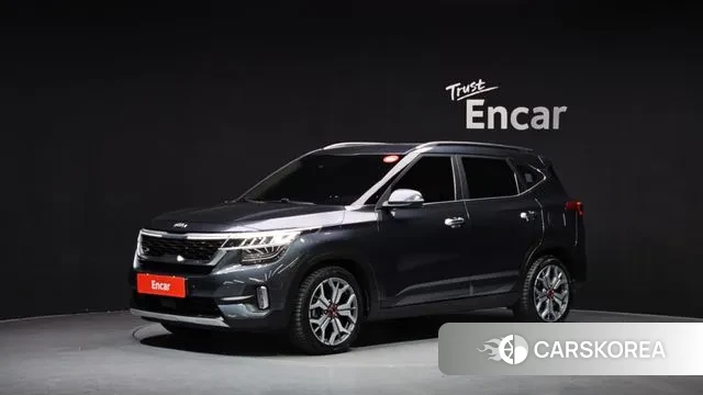 Kia Seltos 2020 Серый из Кореи