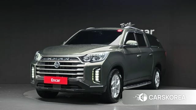 Ssangyong The New Rexton Sports Cannes 2022 Темно-зеленый из Кореи