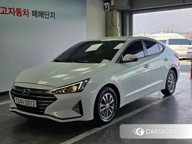 Hyundai The New Avante AD 2020 Белый из Кореи